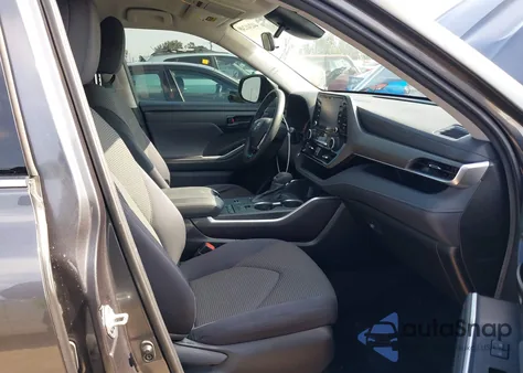 2021 Toyota Highlander L from USA, damaged, VIN 5TDCZRAH2MS083137